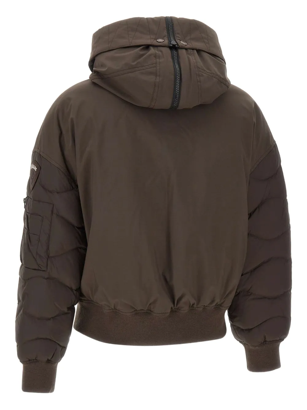Blauer Harley Puffer Jacket In Brown