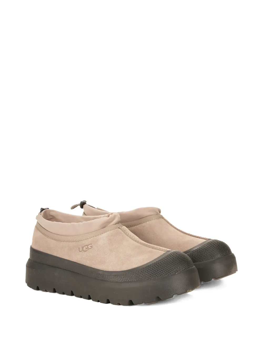 UGG Tasman Weather Hybrid loafers met logodetail - Beige