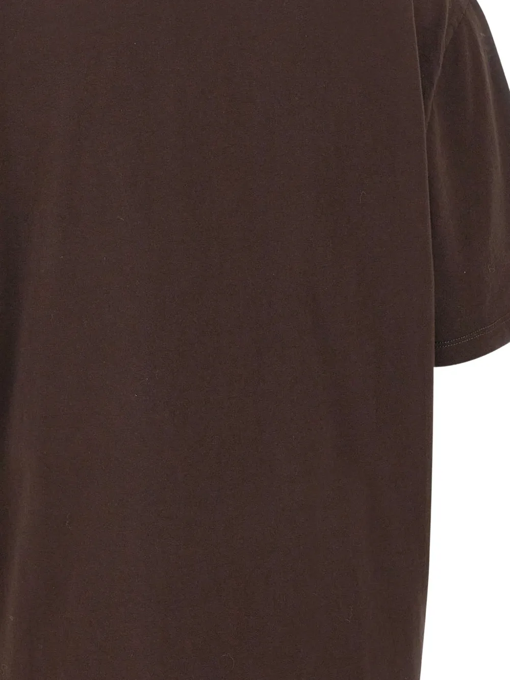 ROTATE BIRGER CHRISTENSEN T-shirt met geborduurd logo Bruin