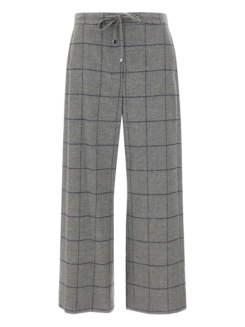 'S Max Mara Sfinge checked trousers