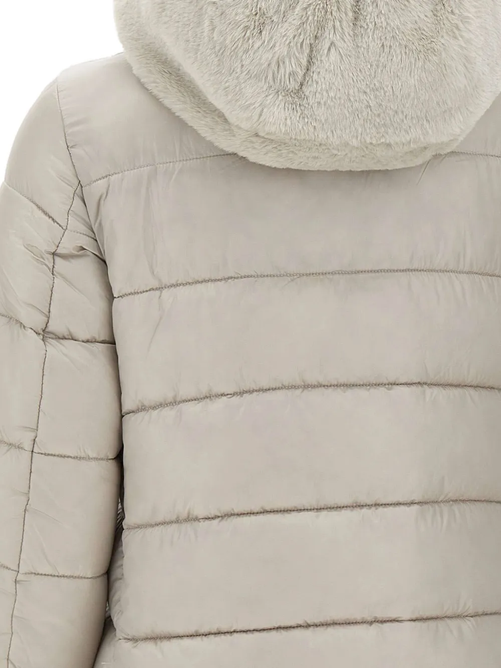 Save The Duck Matilda Hooded Parka Coat In Neutral