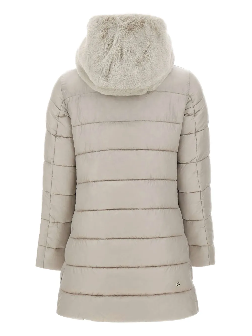 Save The Duck Matilda Hooded Parka Coat In Neutral
