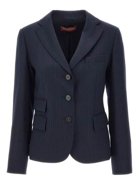 Max Mara pinstripe button blazer