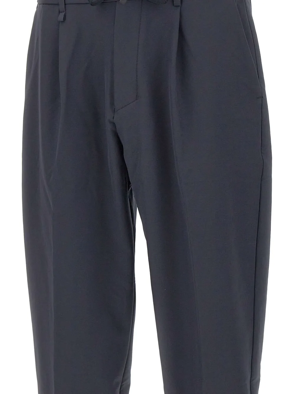 Hugo Boss T_convert-pleat Trousers In Blue