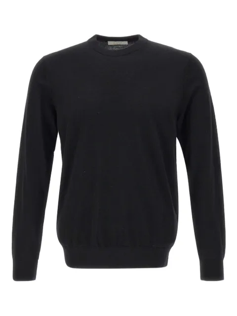 DIKTAT Diktat crew neck ribbed sweater