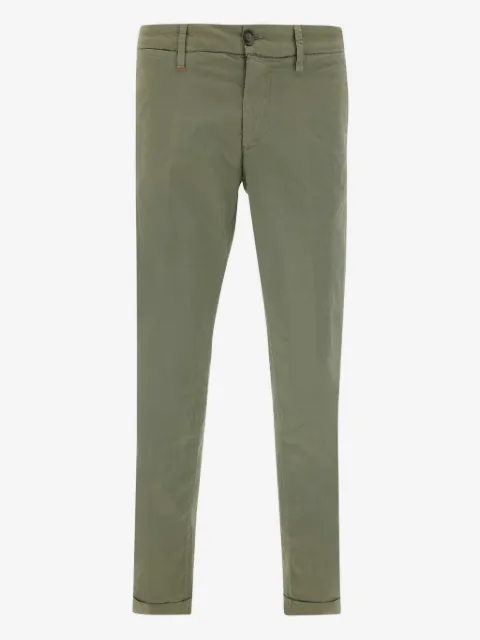 Re-Hash welt pocket turn-up trousers