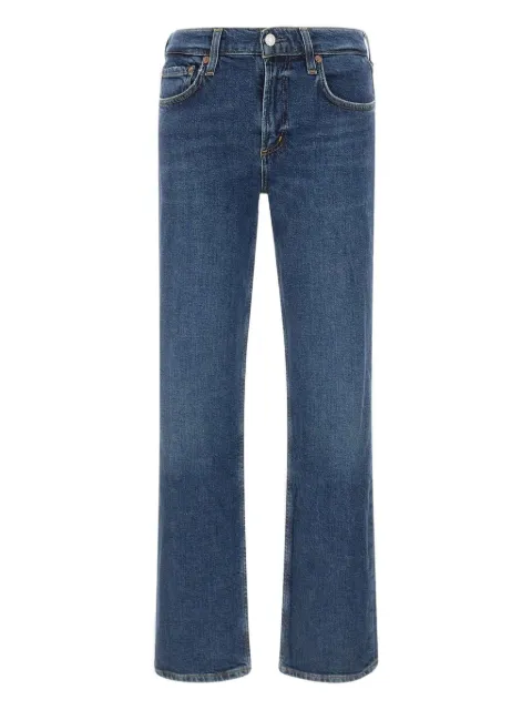 AGOLDE Slick cotton jeans
