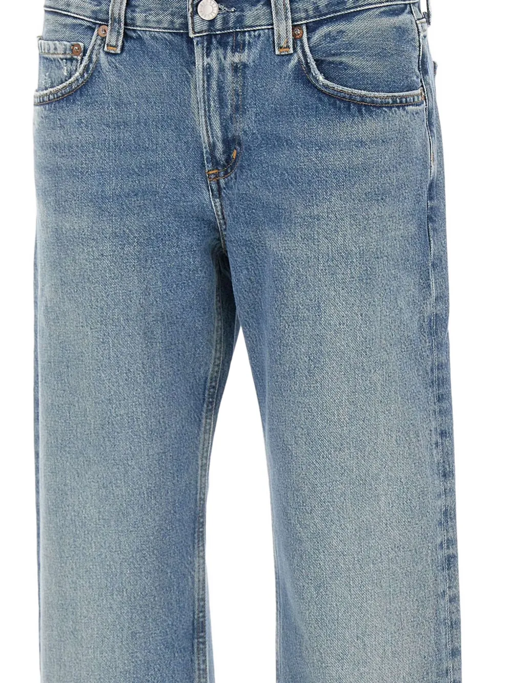 Five-Pocket Cotton Jeans
