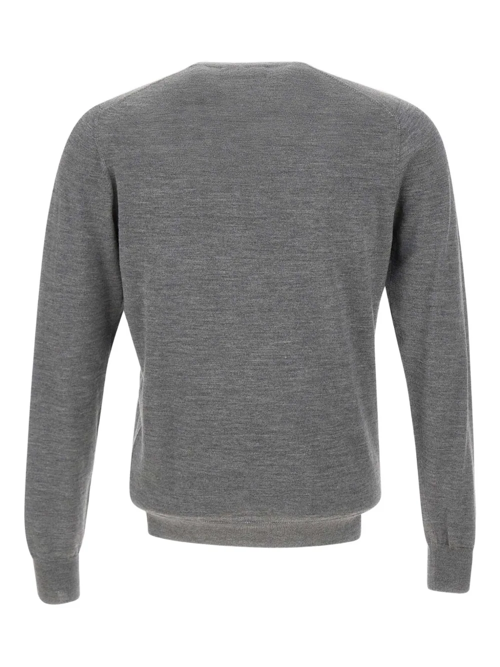 Gran Sasso crew-neck mélange sweater - Grijs