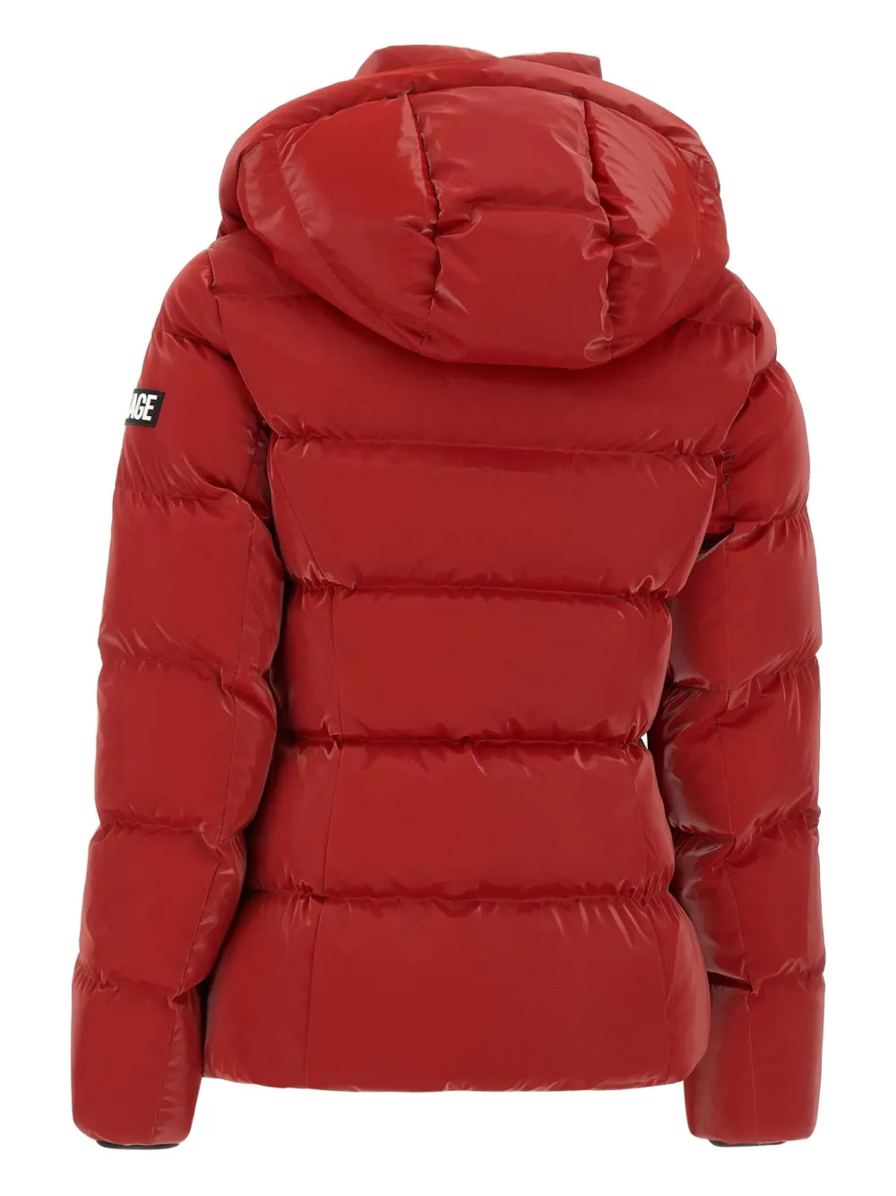 Mackage Madalyn Glo Detachable Hood Jacket In Red