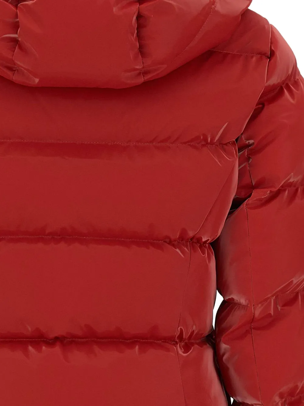 Mackage Madalyn Glo Detachable Hood Jacket In Red