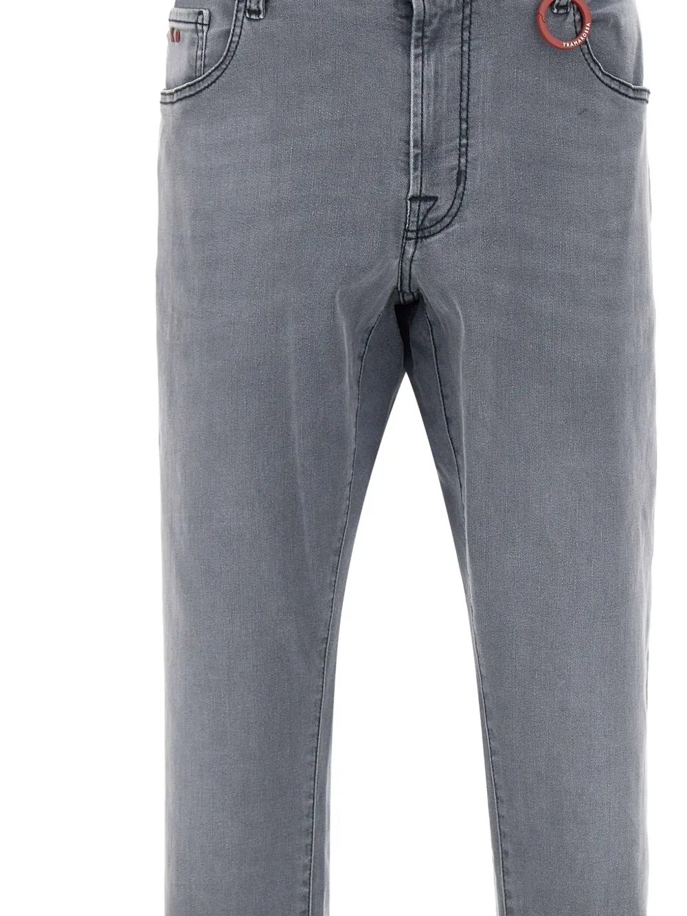 Sartoria Tramarossa Michelangelo Five-pocket Jeans In Gray