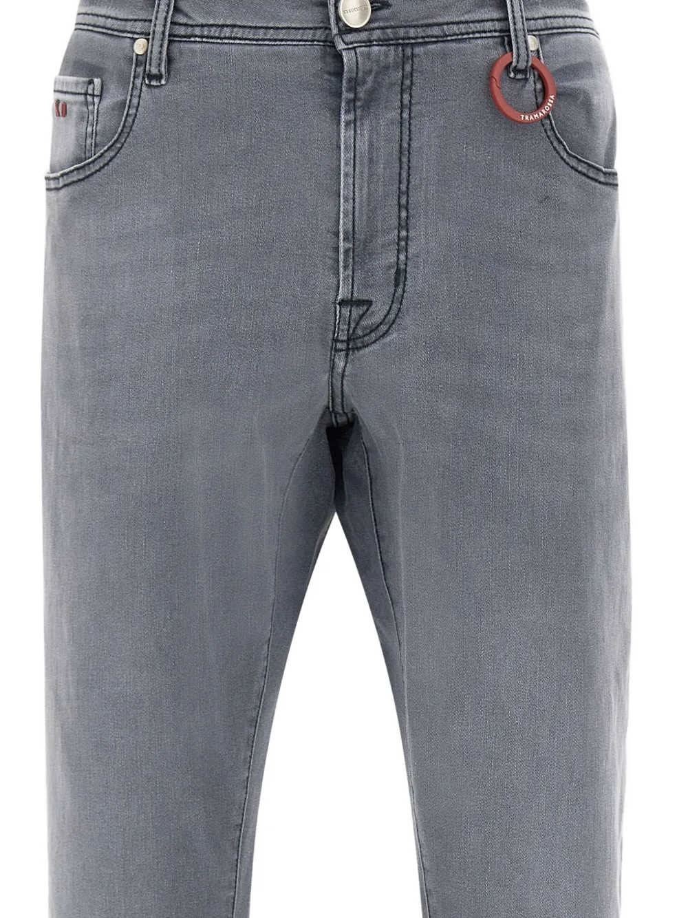 Sartoria Tramarossa Michelangelo Five-pocket Jeans In Gray