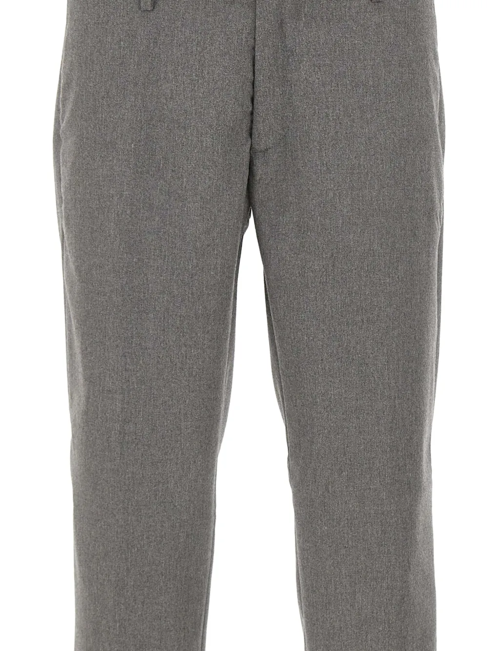 Re-hash Buttoned Cuffed Trousers In Gray