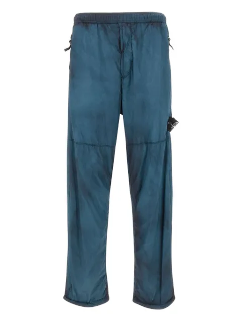 Stone Island zip pocket emblem trousers