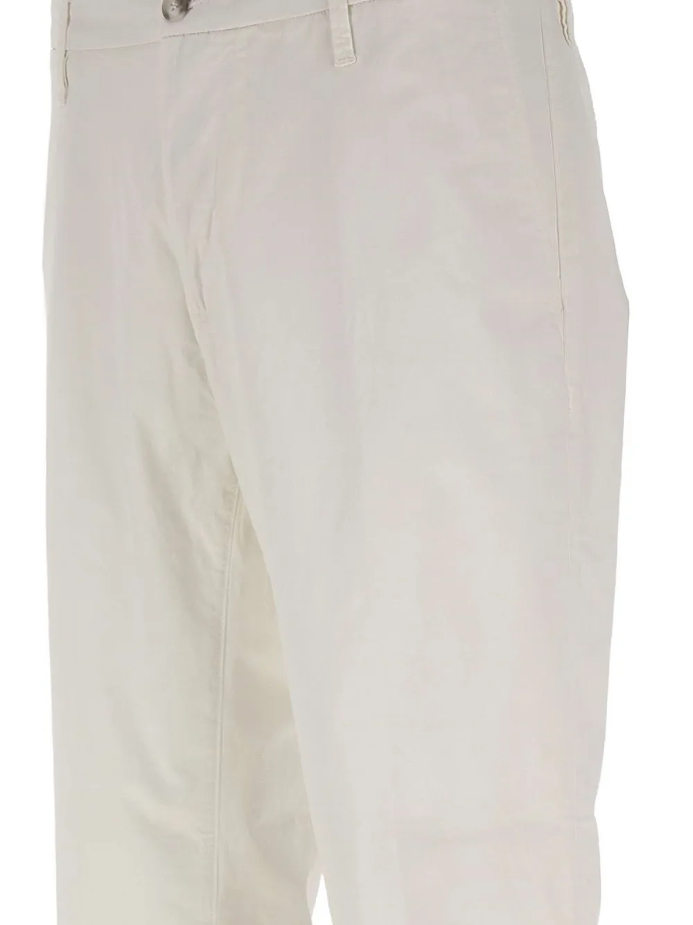 Re-hash Murcha Welt-pocket Turn-up Trousers In White