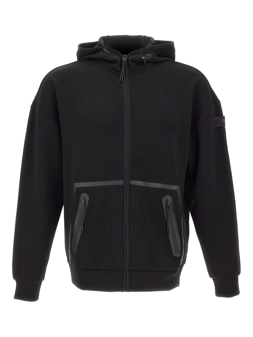 Peuterey Zip Hoodie In Black