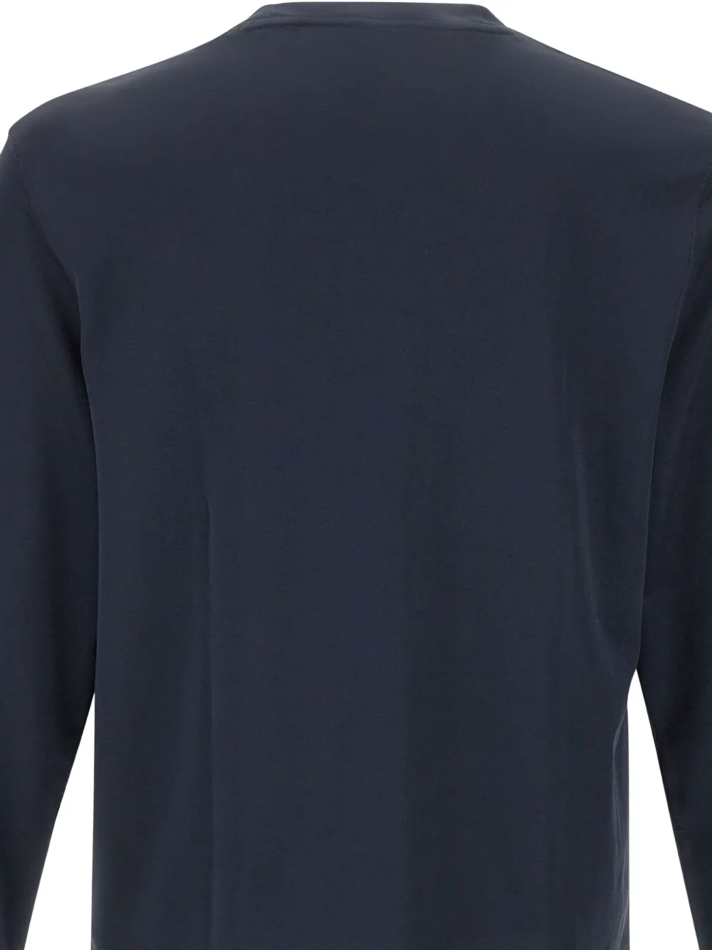 BOSS T-shirt met lange mouwen Blauw