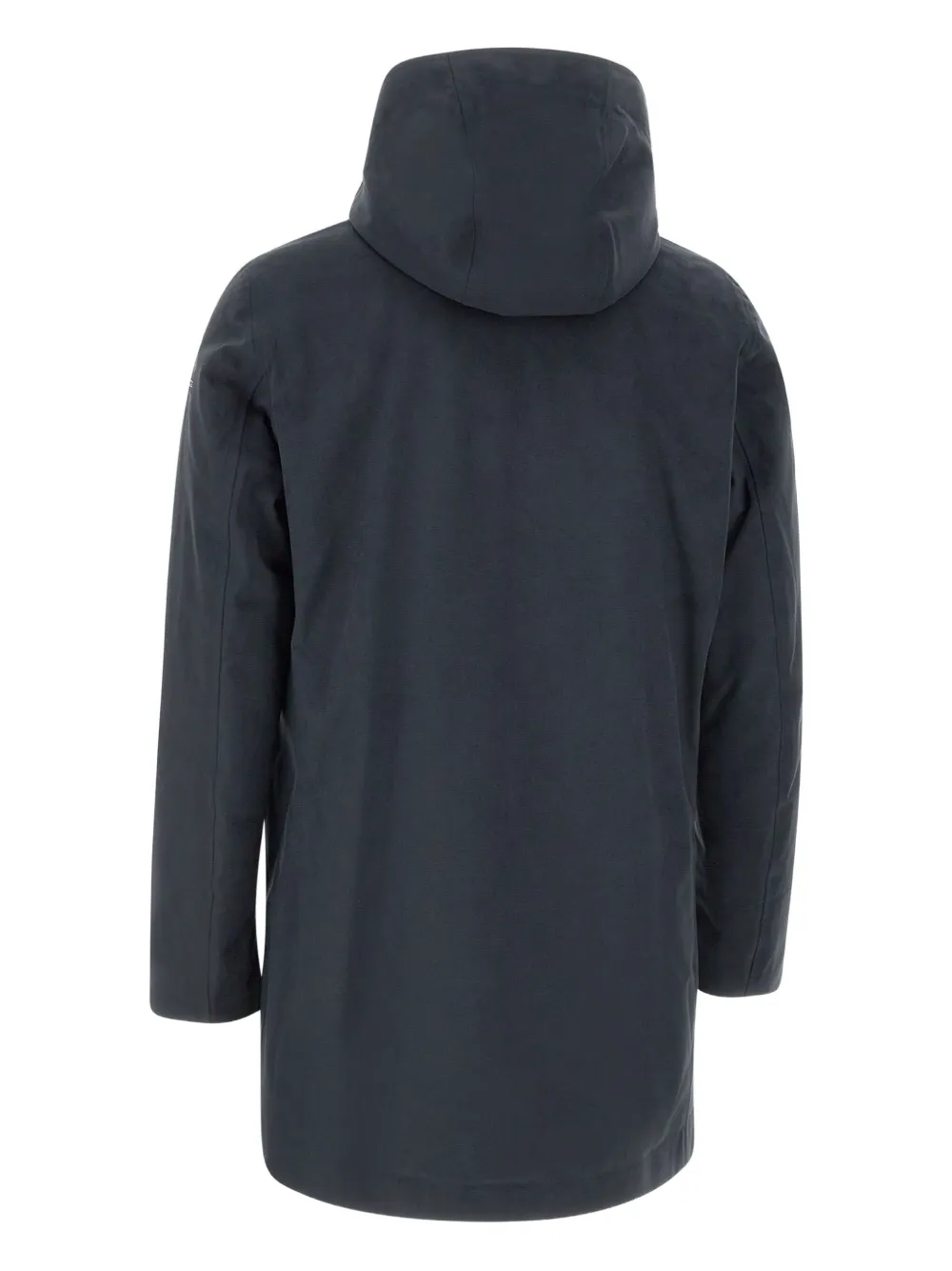 RRD Jas met knoop en capuchon Blauw