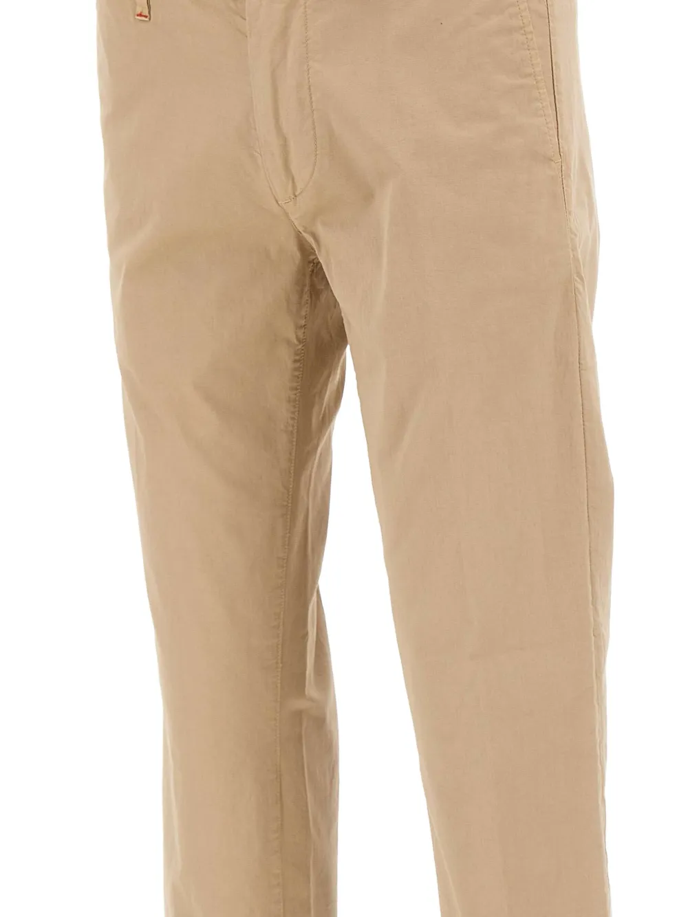 Re-hash Logo Patch Cuffed Trousers In Neutral