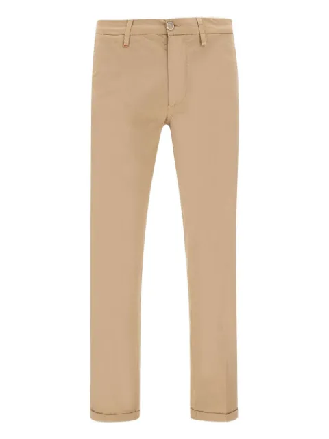 Re-Hash pantalones con parche del logo