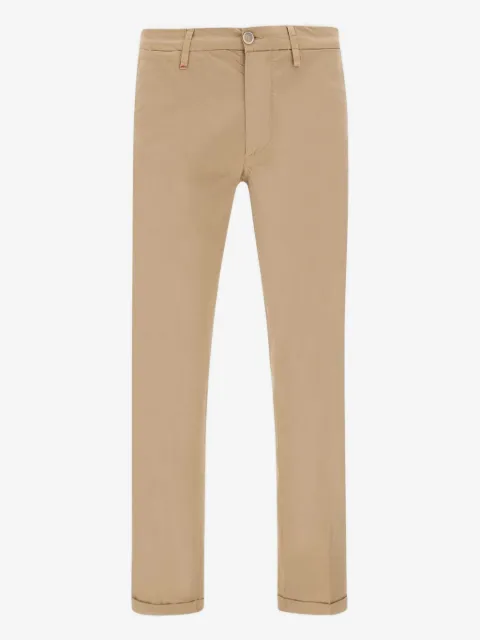 Re-Hash logo patch cuffed trousers