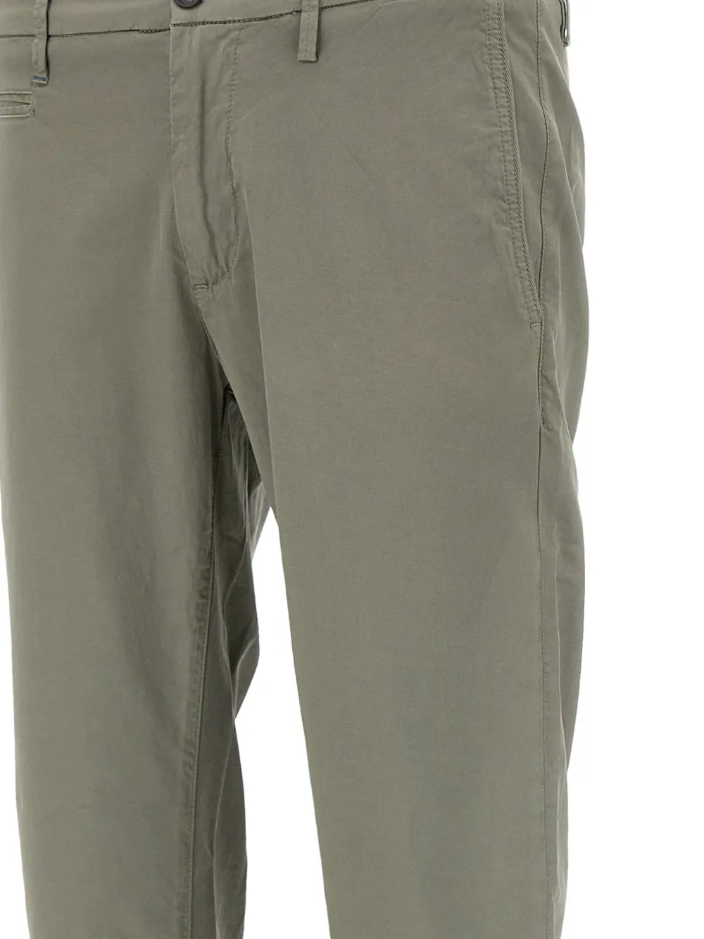 Re-hash Logo-patch Trousers In Green