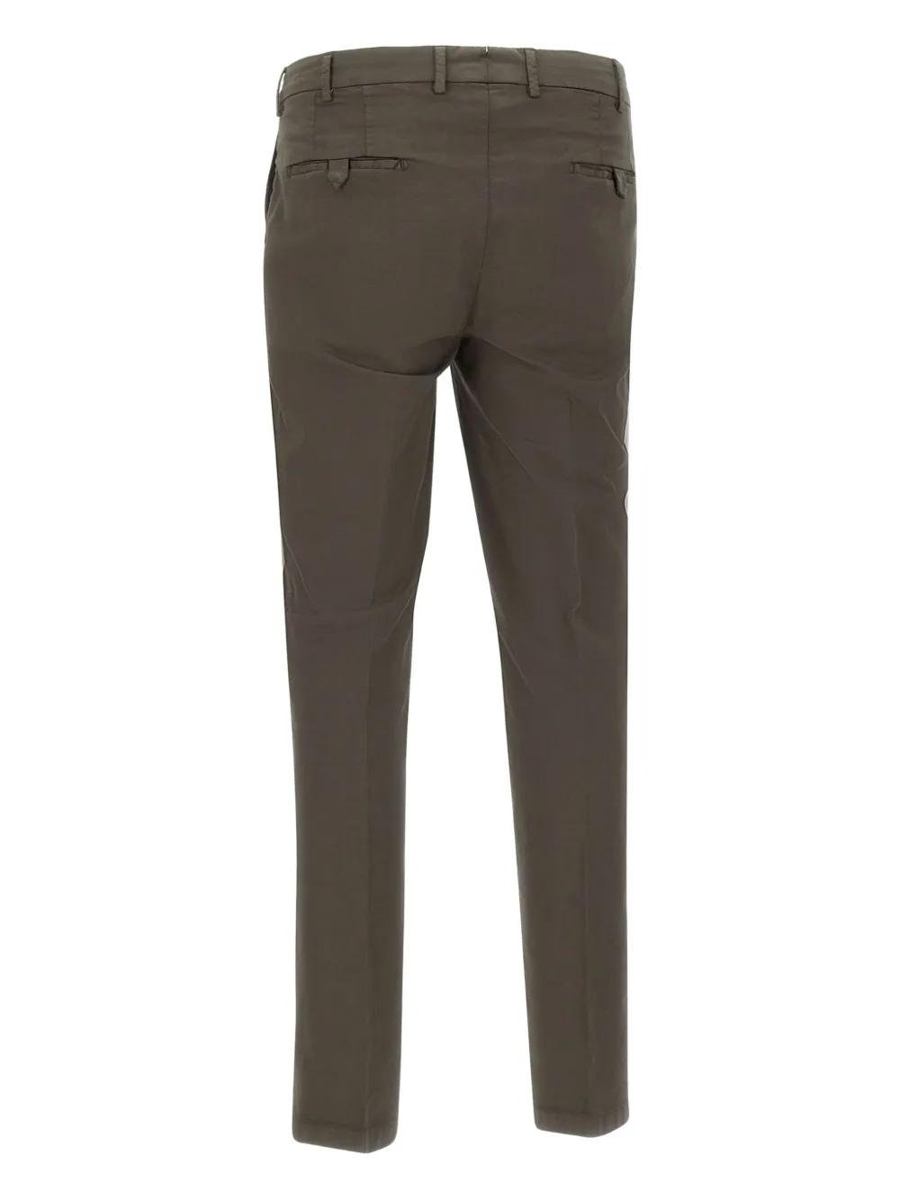 Devore Belt-loops Trousers In Brown