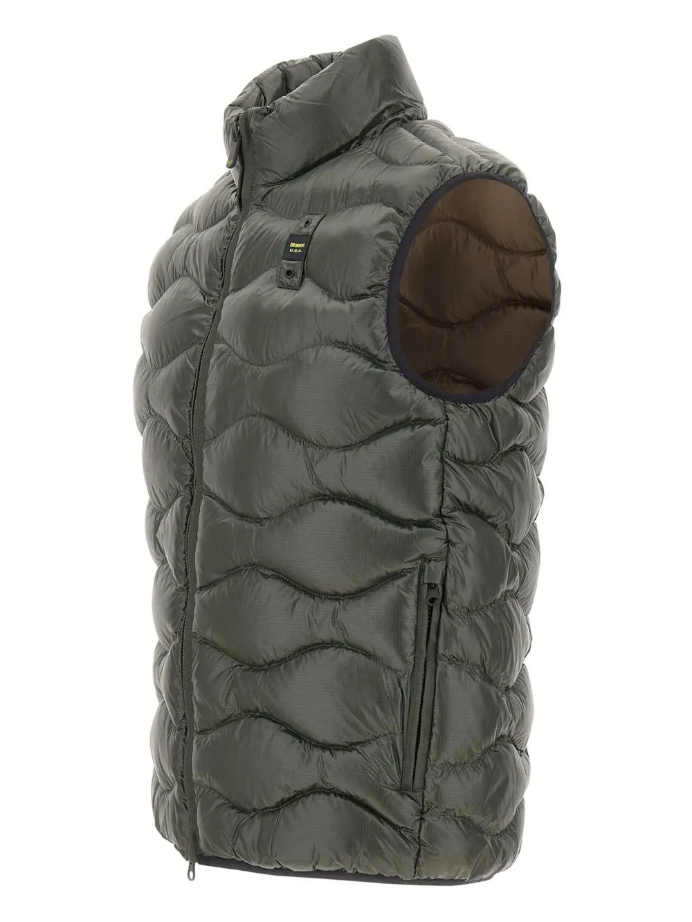 Blauer Danny wave quilted gilet | Waistcoats & Gilets | Image 2