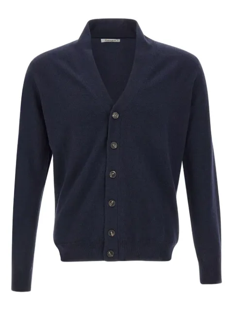 Kangra shawl collar button cardigan