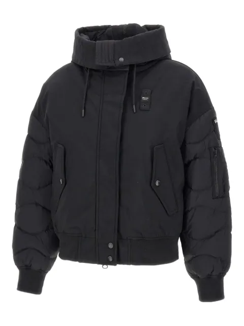 Blauer Harley hooded bomber jacket