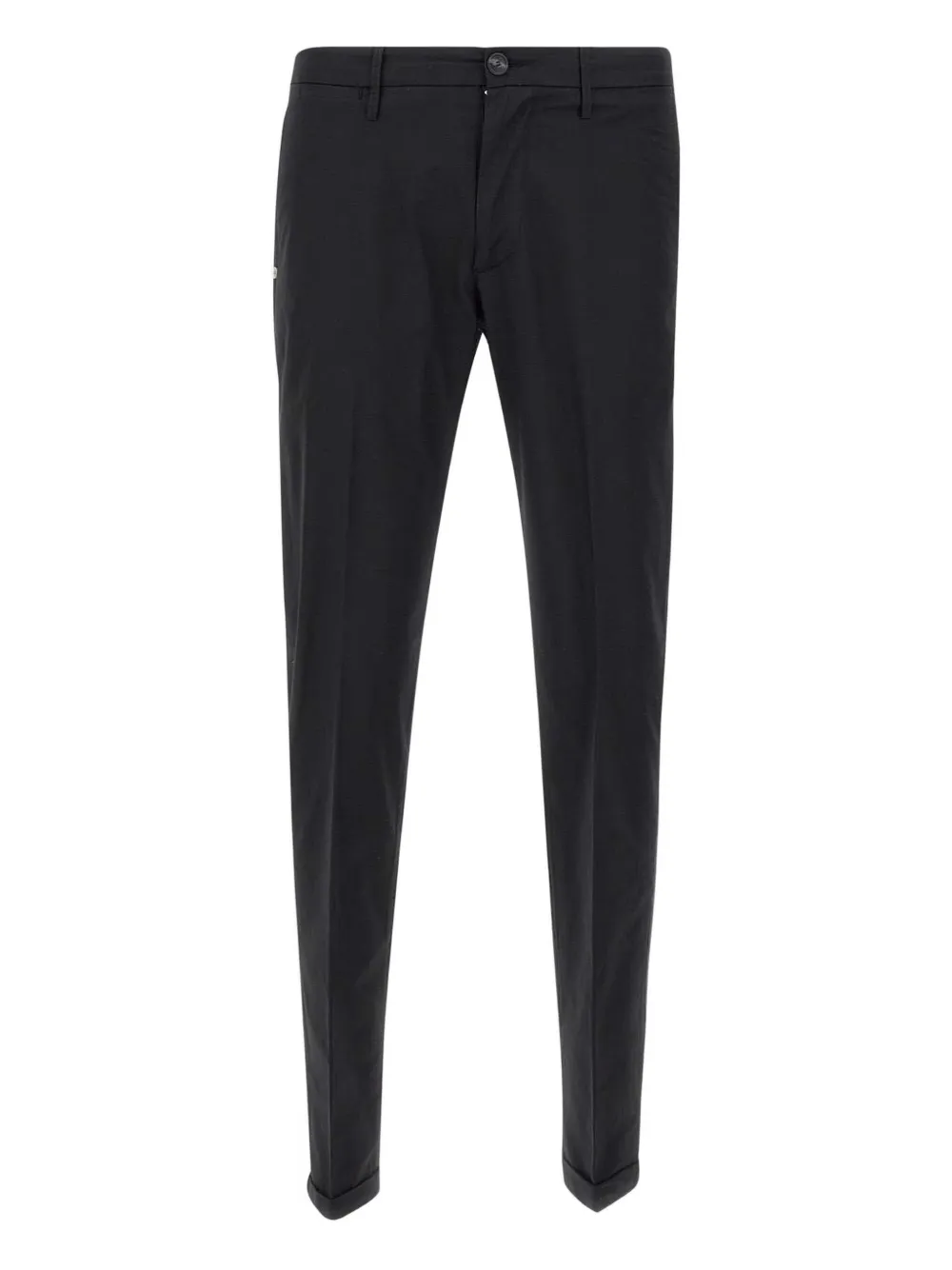 Re-Hash belt loops turn-up trousers | Black | Image 1