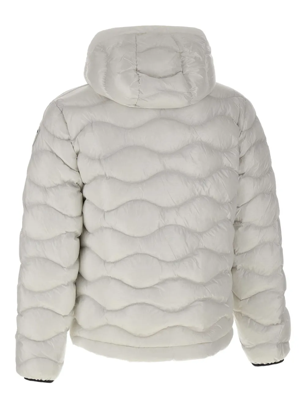 Blauer Bryant Chest-pocket Quilted Jacket In White