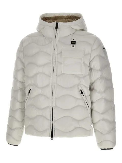 Blauer Bryant chest-pocket quilted jacket