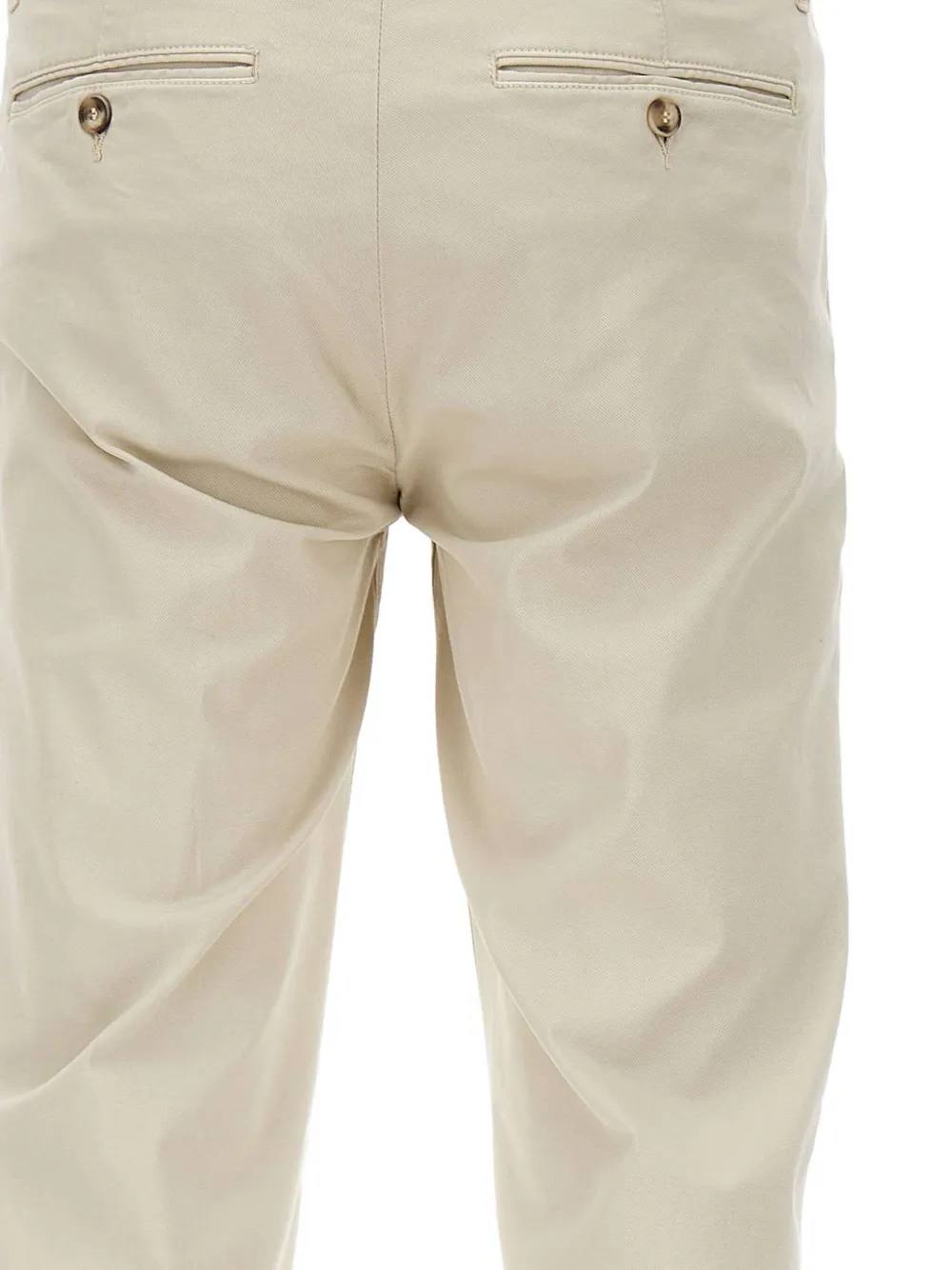 Re-hash Welt-pockets Trousers In Neutral