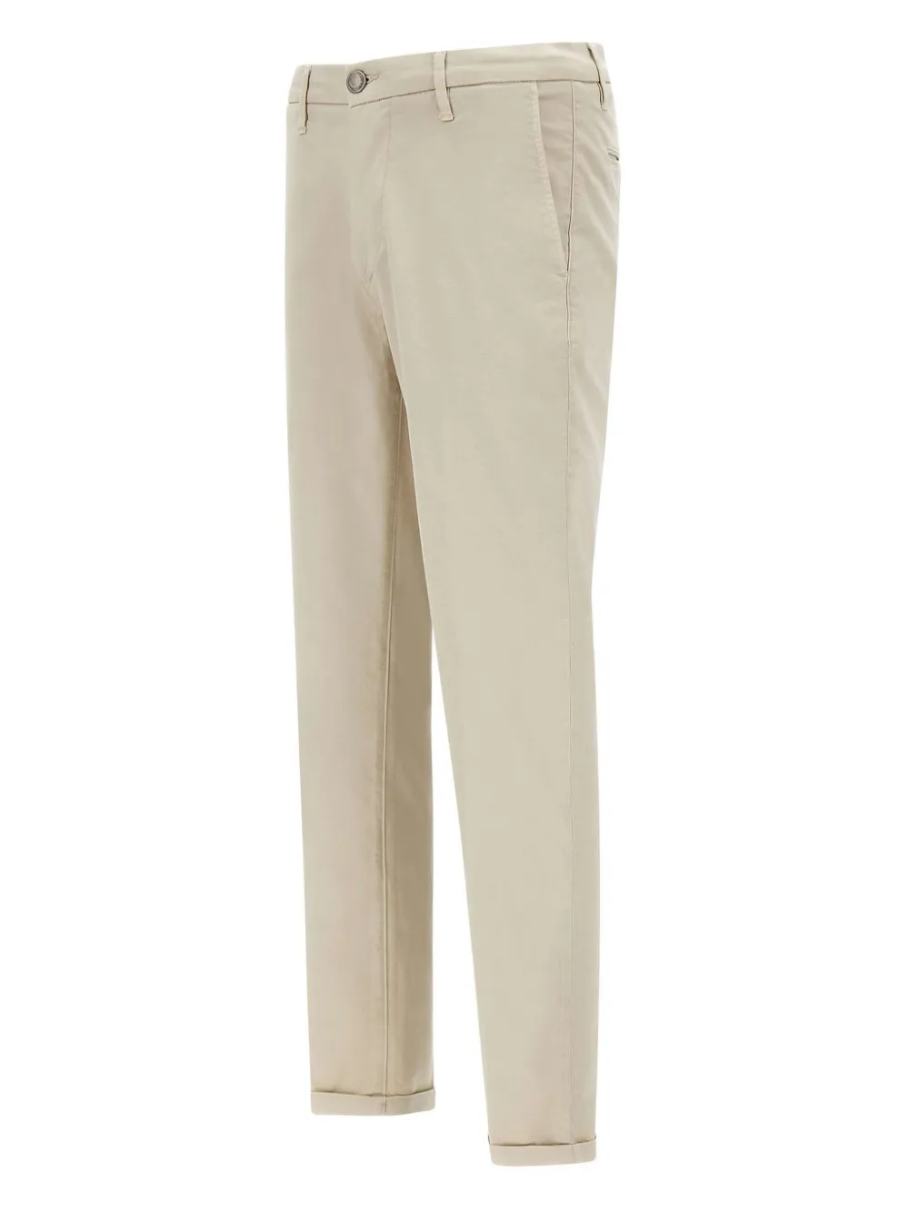 Re-Hash Broek met paspelzakken Beige