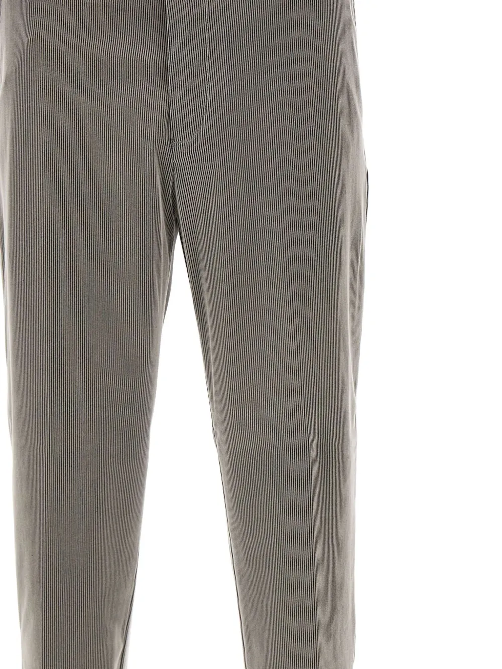 RRD Gestreepte fluwelen broek Grijs