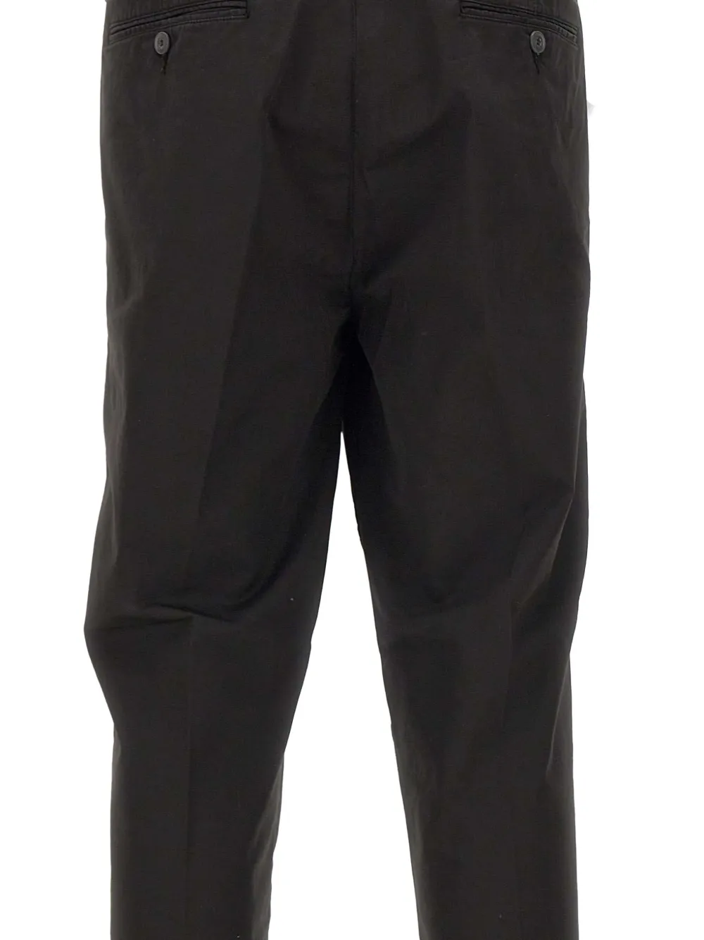 Re-hash Welt-pocket Chino Trousers In Black
