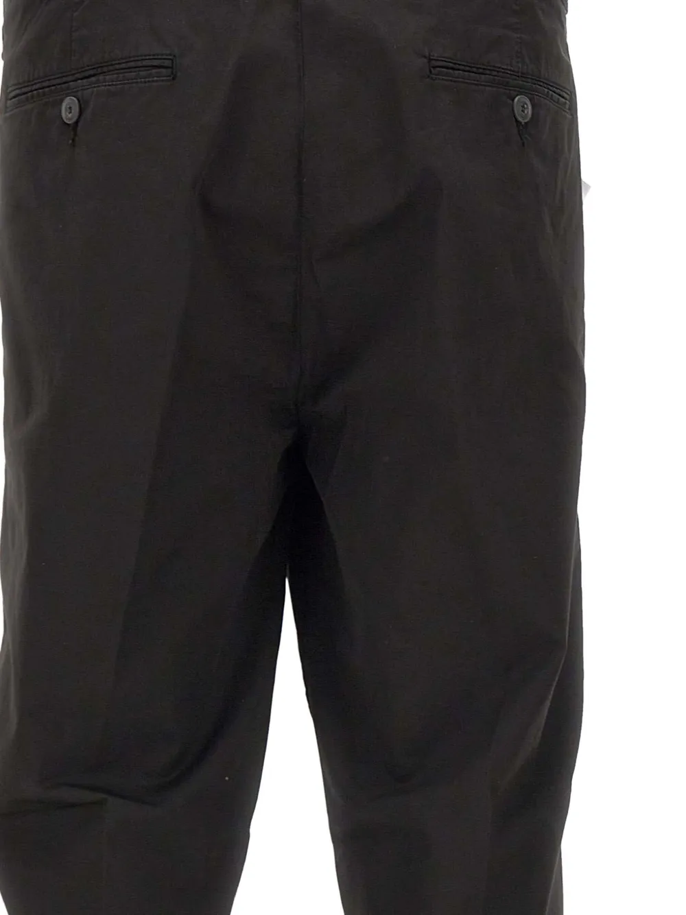 Re-hash Welt-pocket Chino Trousers In Black