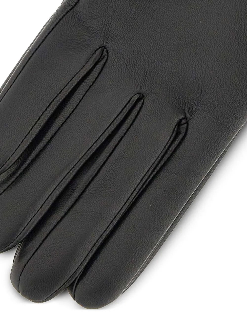 GIANNI CHIARINI Leren handschoenen Zwart