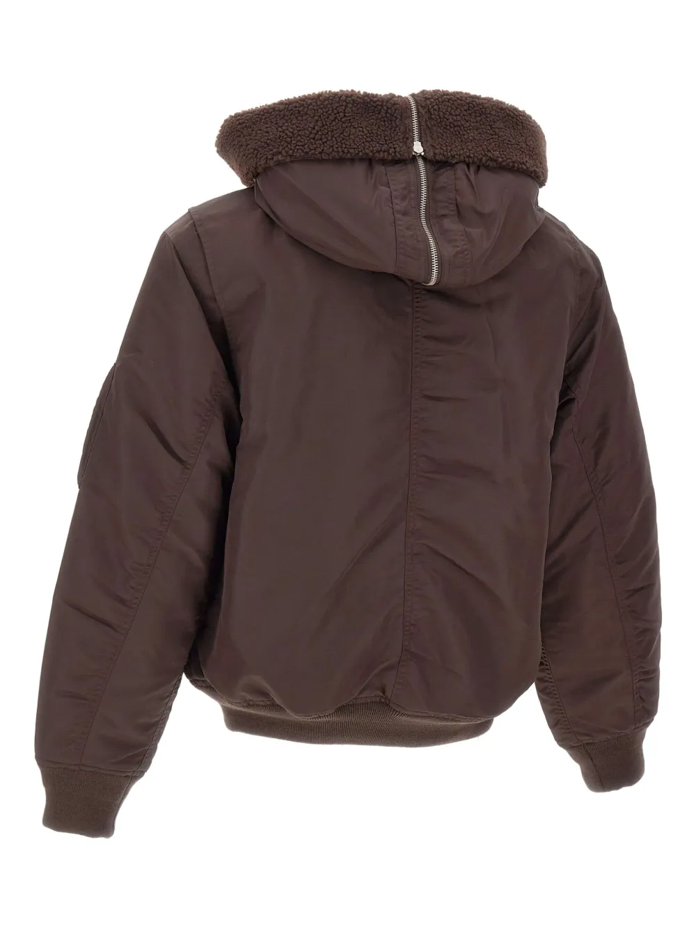 Carhartt Mens Palisander Angelite Hd Oltera Hooded Woven Jacket In Brown