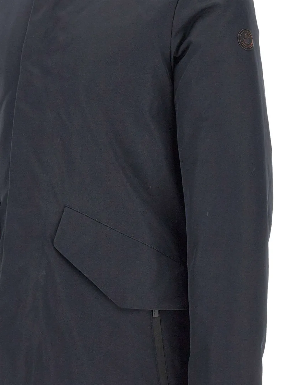 Save The Duck Will21 Raymond Drawstring Hood Parka In Multi