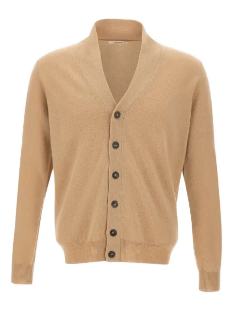 Kangra shawl collar button cardigan