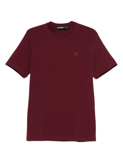 Karl Lagerfeld Jeans embroidered-detail T-shirt