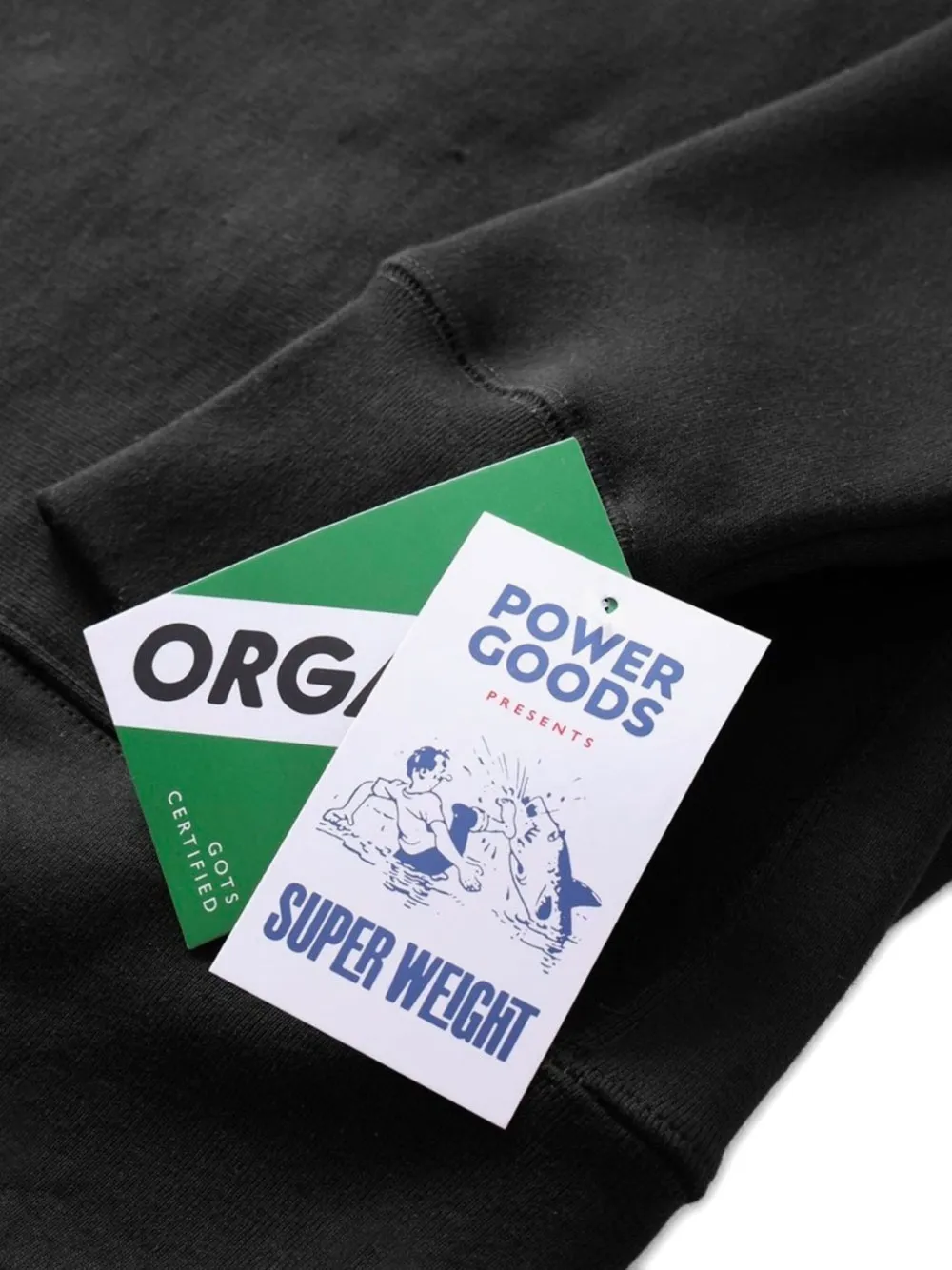Power Goods Crewneck Sweatshirt In Black