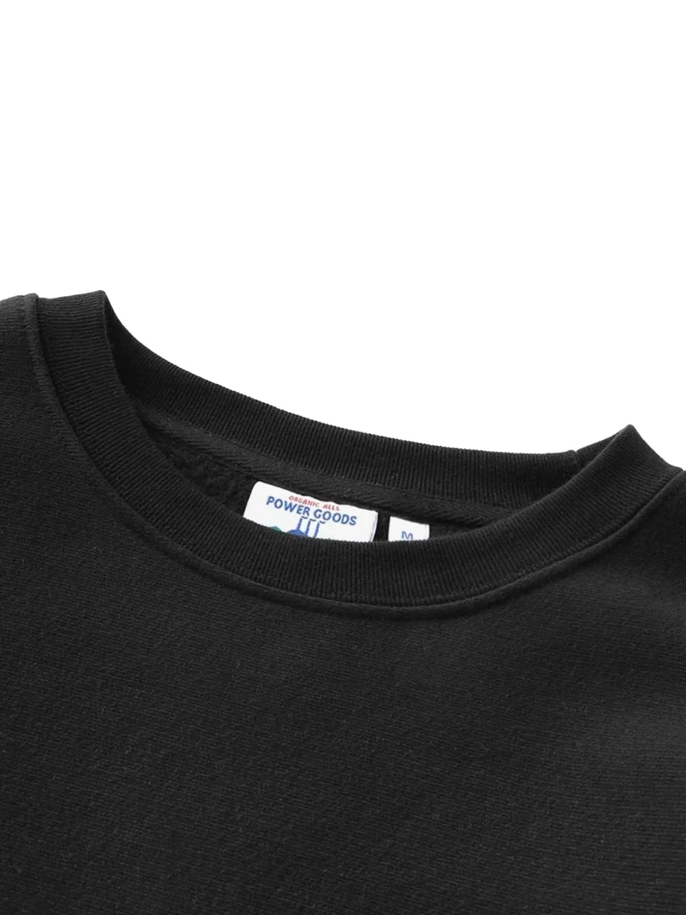 Power Goods Crewneck Sweatshirt In Black