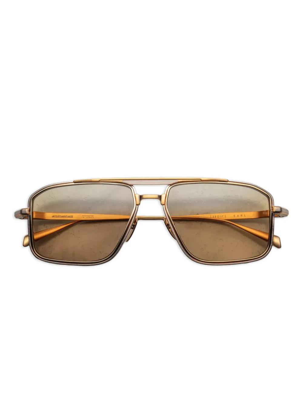 Jacques Marie Mage square-frame sunglasses | Gold | Image 1
