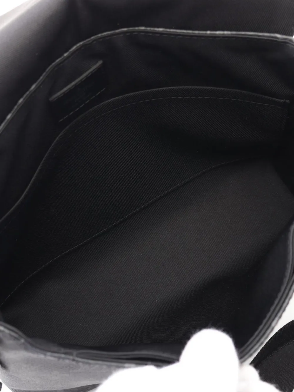 Pre-owned Louis Vuitton 2017 Monogram Eclipse District Pm Crossbody Bag In Black