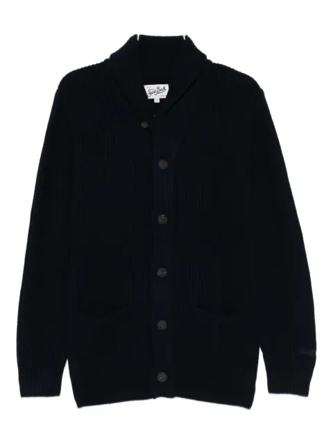 MC2 Saint Barth buttoned shawl-collar cardigan