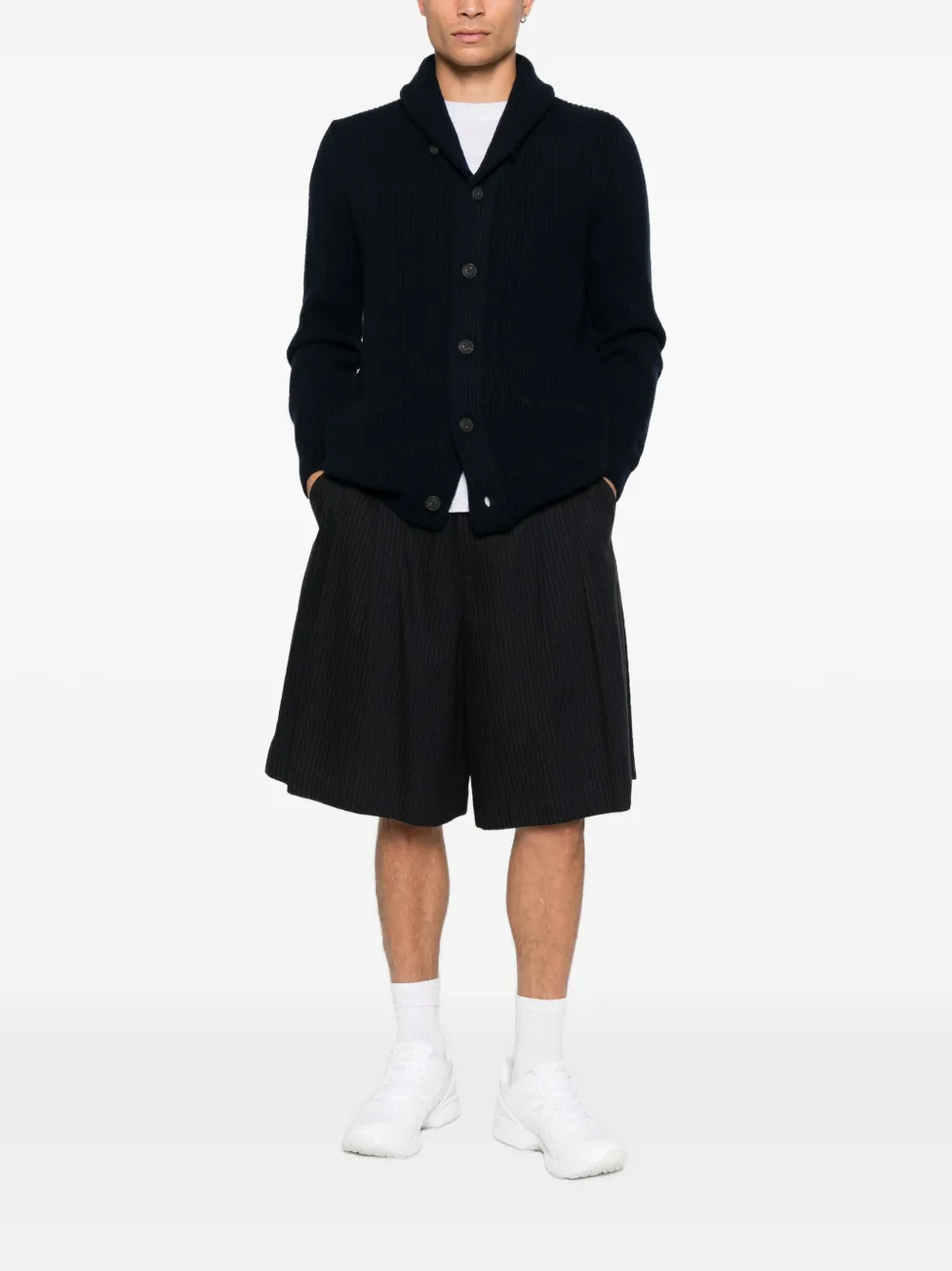MC2 Saint Barth buttoned shawl-collar cardigan | Cardigans | Image 2